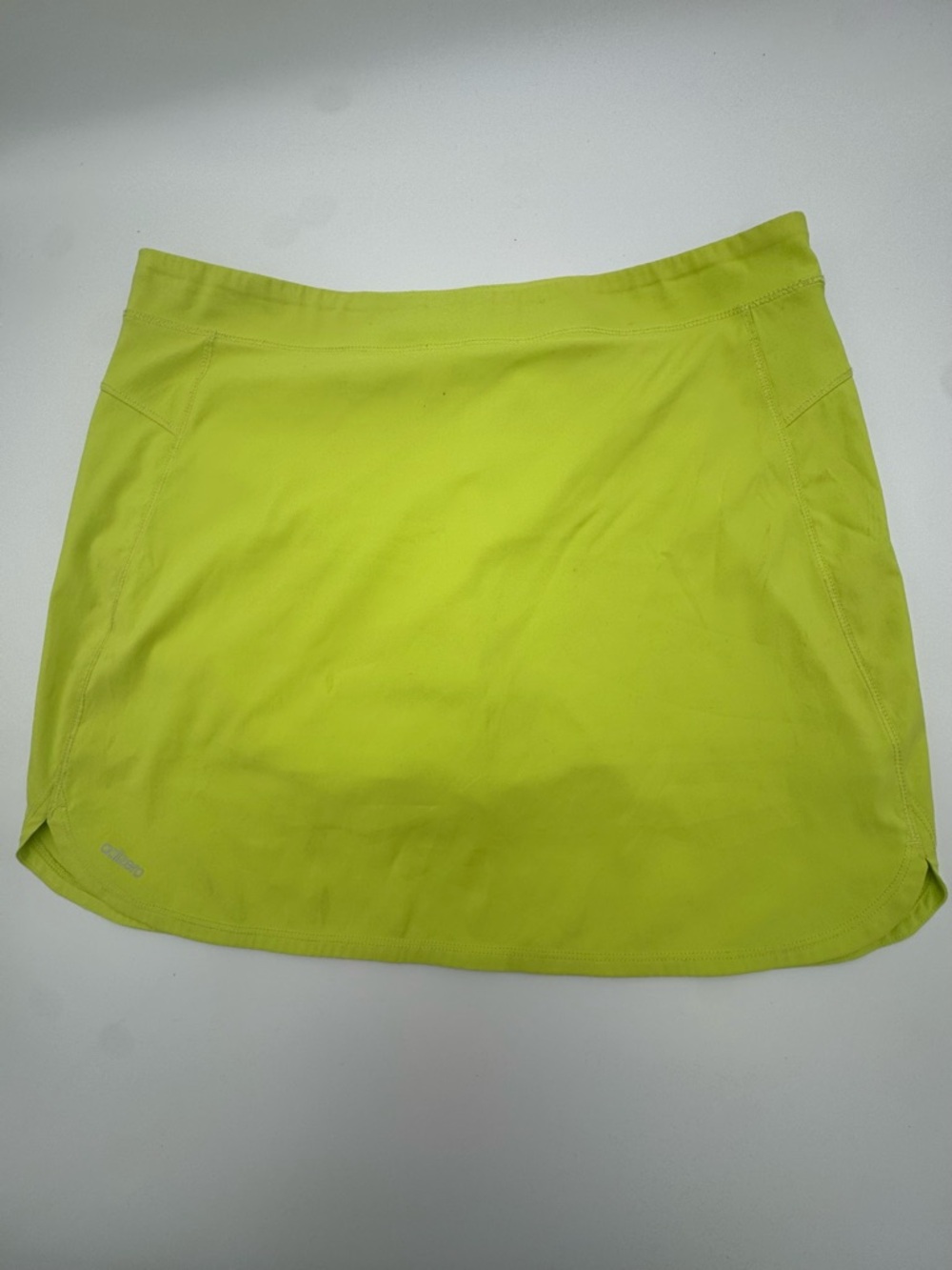 adidas Neon Yellow Athletic Skort